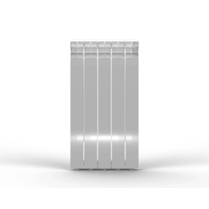 Radiatore Global in alluminio interasse 700 5 elementi bianco