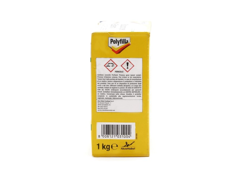 Stucco Universale in Pasta per Interno ed Esterno (1 kg), Polyfilla