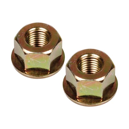 Dado esagonale M10x1,25 sx zincato 2 pz