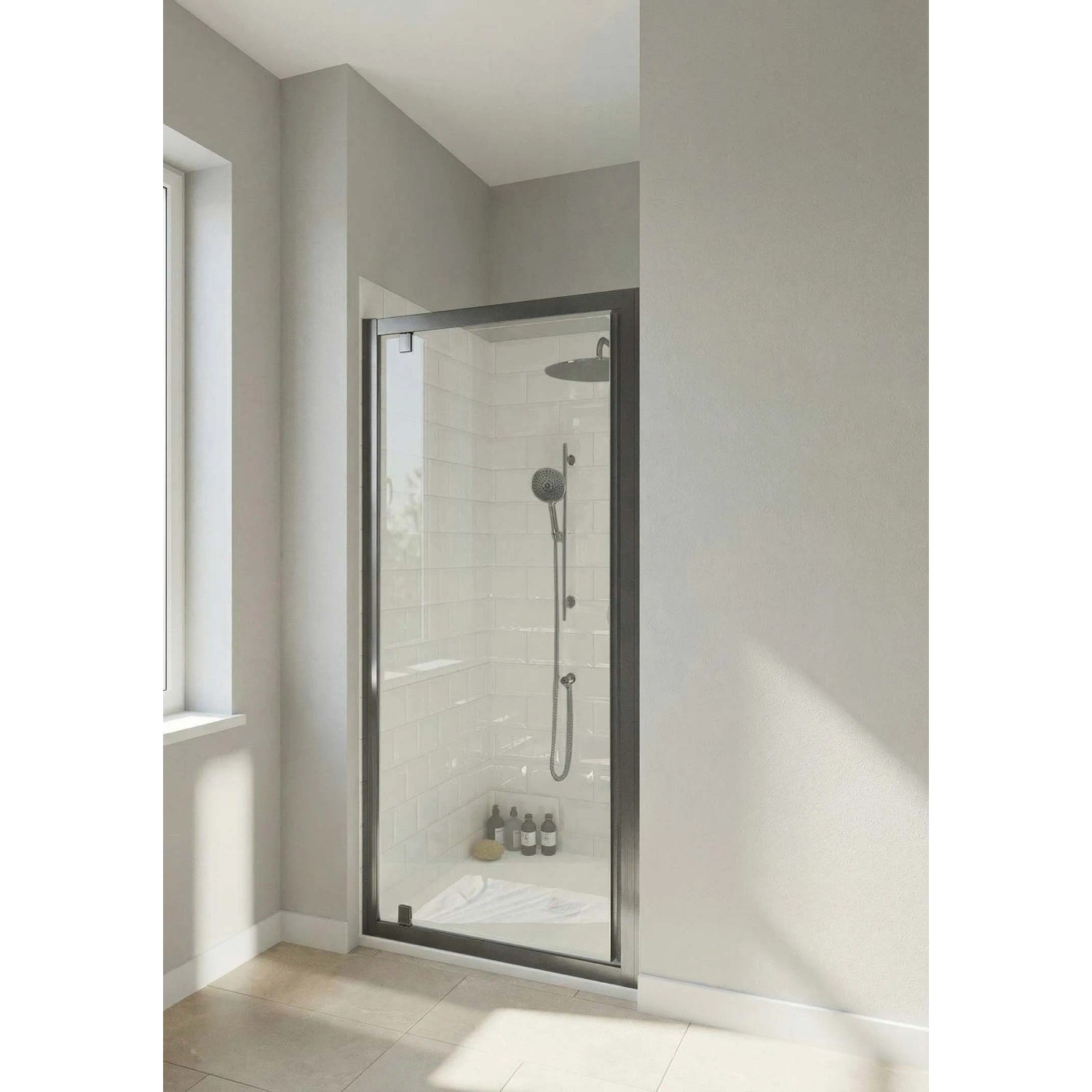 Porta doccia Pivot Elite 96-100x200 cm canna di fucile_2