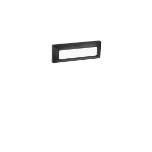 Applique LED Oasis 370 lm 23x8x3 cm nero