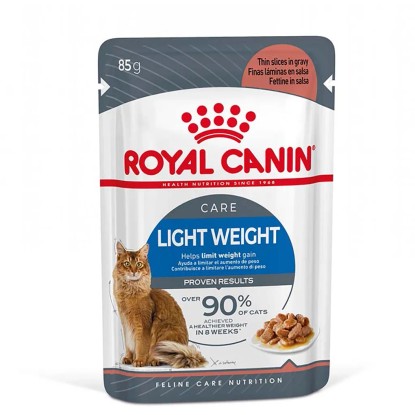 Cibo umido per gatti Royal Canin Light Weight Care in salsa 85 gr