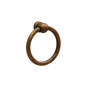 Set 2 ciondoli in zama Ø 35 mm bronzo