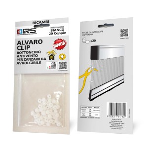 t.b.t. Ricambi per zanzariere avvolgibili, confezione da 20