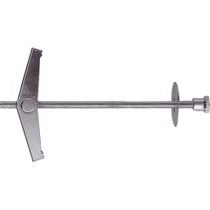 Tassello a bascula in metallo per cavità, adatto per cartongesso.