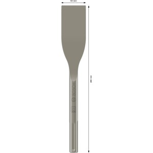 Scalpello per piastrelle Bosch Pro SDS-max, 300mm, per rimozione piastrelle.