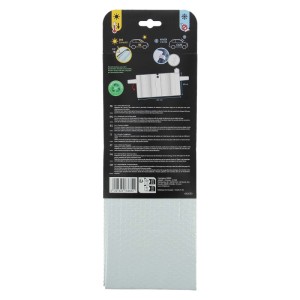 t.b.t. per interni auto, design argento. Protezione solare e protezione dal freddo.