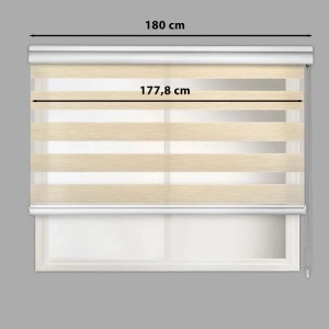 Tenda a rullo top Night & Day 180x250 cm lino