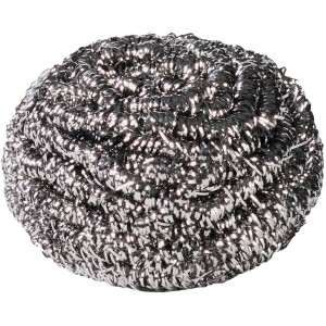 Vileda Glitzi spirale abrasiva, confezione da 3, in acciaio inox per la pulizia di pentole e padelle.