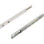 Guide a sfera Hettich ad estrazione parziale per cassetti, 185-305 mm, per scanalatura da 17 mm.