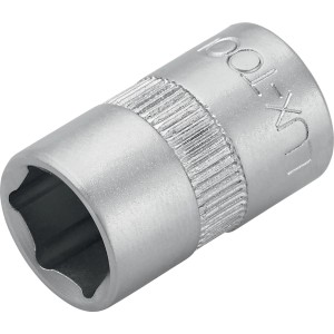 Bussola LUX, esagonale 12 mm, attacco 10 mm (3/8"), acciaio al cromo vanadio.