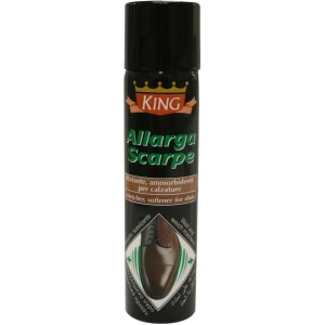 KING Allarga Scarpe spray tendiscarpe per scarpe da lavoro, ammorbidisce ed estende la pelle.