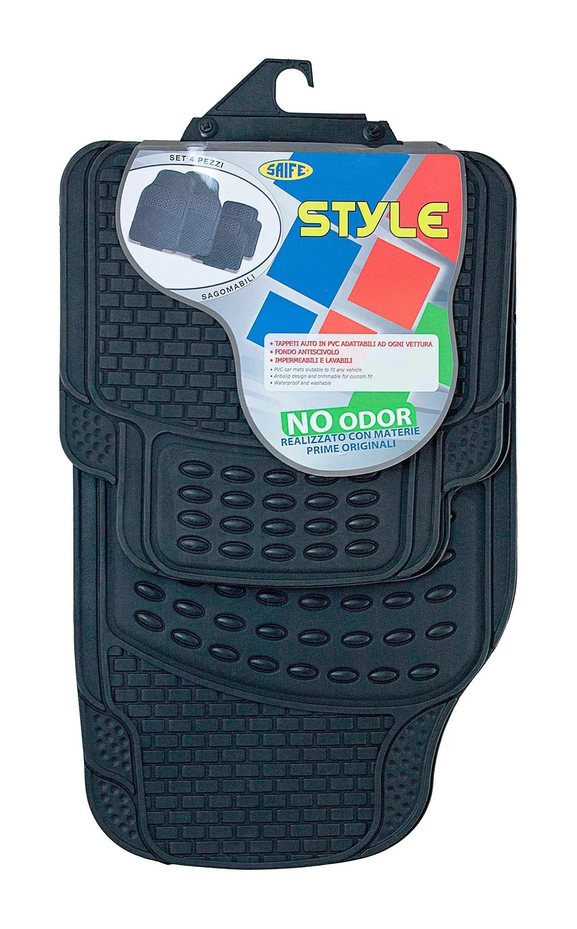 Universal Set Of 4 Pcs Car Mats In Pvc - WINDY - DAC Srl - Foto 5