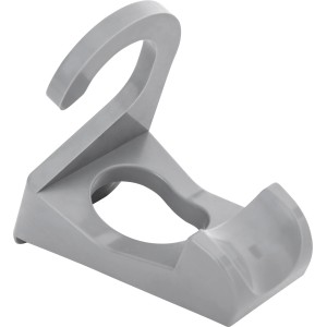 Supporto per tubo flessibile grigio Bestway Flowclear per tubi piscina da 32 mm.