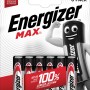 Energizer Max AAA batterie, confezione da 6. Batterie alcaline per dispositivi a basso consumo.