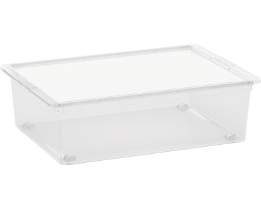 Contenitore in plastica C Box trasparente L 38,5x55x16,5 cm