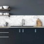 Pannello paraschizzi cucina effetto marmo, t.b.t.