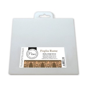 Fleur Foglia Rame, 25 fogli di foglia di rame 14x14 cm per dipingere.