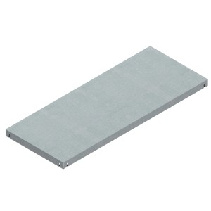 Ripiano grigio t.b.t. per scaffali aggiuntivi.