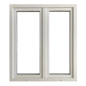 Finestra in PVC bianca t.b.t. a due ante per la tua casa.