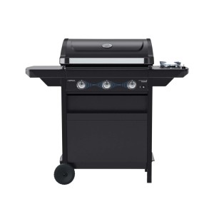 Barbecue a gas Campingaz Compact 3 LS DG 3 bruciatori 9,6 kW nero opaco