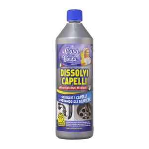 Disgorgante dissolvi capelli Casa Linda Rhutten 1 l