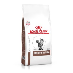 Confezione di cibo secco per gatti Royal Canin Gastrointestinal.