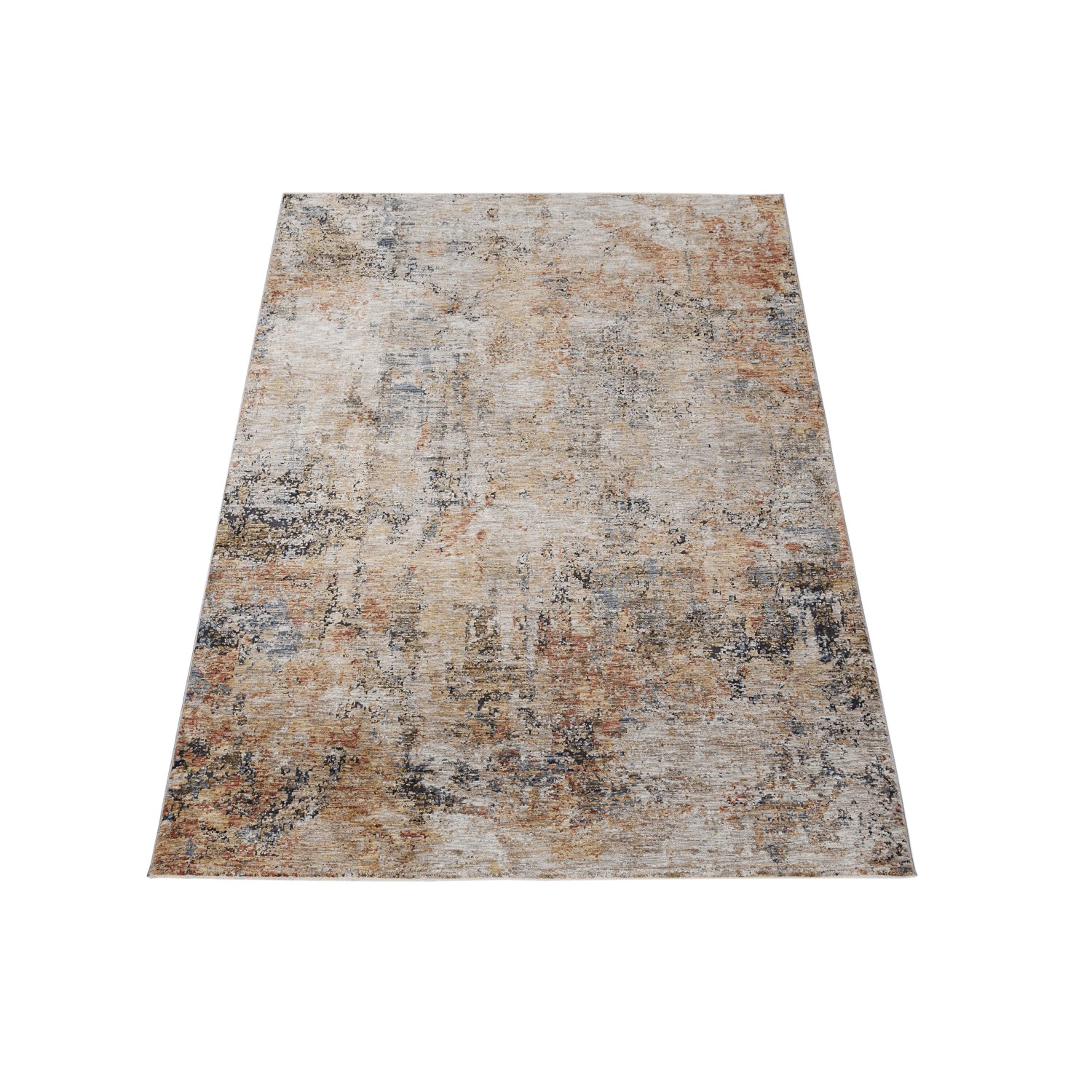 Tappeto per salotto Matera Rust Beige 133x190 cm