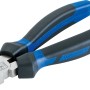 Tronchese laterale LUX Classic 160 mm con manico bicomponente blu e nero.