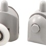 Rulli inferiori sganciabili box doccia vetro 5 mm Idrostile ø23 mm grigio