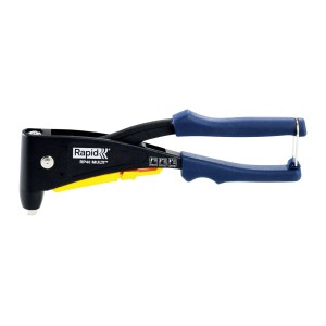 Pinza per rivetti Rapid RP40 Multi con manico blu.