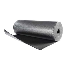 Rotolo di t.b.t. per isolamento interno, materiale grigio.