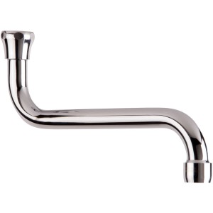 Bocca per rubinetto Rompigetto t.b.t. cromata a S.