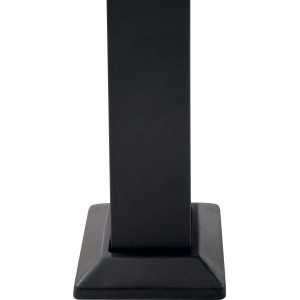 Dettaglio della base nera di un gazebo t.b.t.