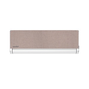 Condizionatore t.b.t. con design tessile beige.