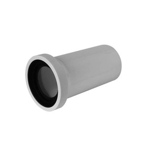 Raccordo per tubi Manicotti HT grigio per tubi di scarico.