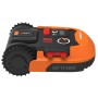 Robot rasaerba Worx Landroid M700 Plus, arancione e nero, con funzione Cut to Edge.