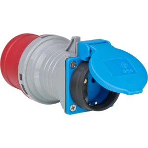 Adattatore CEE brennenstuhl® da CEE 400V/16A a 230V/16A presa Tipo F