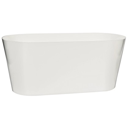 Cassetta per piante 29 cm bianco