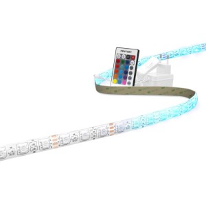 Strip LED Accento RGB 10W al metro dimmerabile 60 led per metro bobina 1m