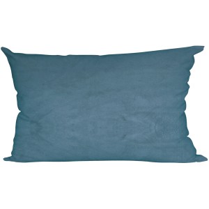 Cuscino t.b.t. color ottanio, rettangolare, per divano o letto.