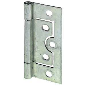 Cerniera per anta a lamelle Hettich, 75x32mm, acciaio zincato, per mobili e ante.