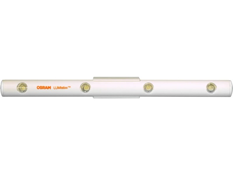 Luz LED OSRAM LUMIstixx - 100 Lm, 4000K, A Pilas, Con Imán Y Adhesivo Para Interiores