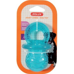 Giocattolo per cuccioli t.b.t. turchese in plastica.