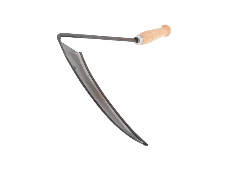 Falce Manuale Per Giardinaggio 30.5cm - In Acciaio Per Erbacce E Erba - Foto 10