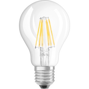 Lampadina LED Osram E27, 6,5W, forma a bulbo, set da 3. A risparmio energetico e lunga durata.