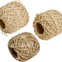 Set da 3 di spago beige in polipropilene antistrappo di vari spessori.