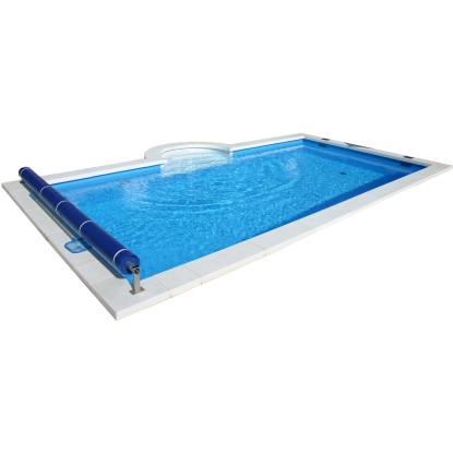 Piscina Lugano con scala romana700x350x150 cm