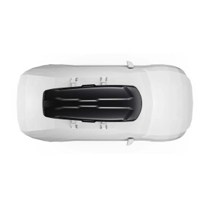 Box da tetto per auto Vector Alpine nero metallizzato