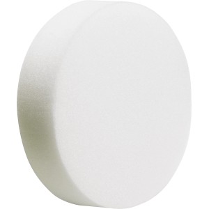Tampone lucidante LUX Comfort, Ø 125 mm, accessorio lucidante bianco per levigatrici eccentriche.